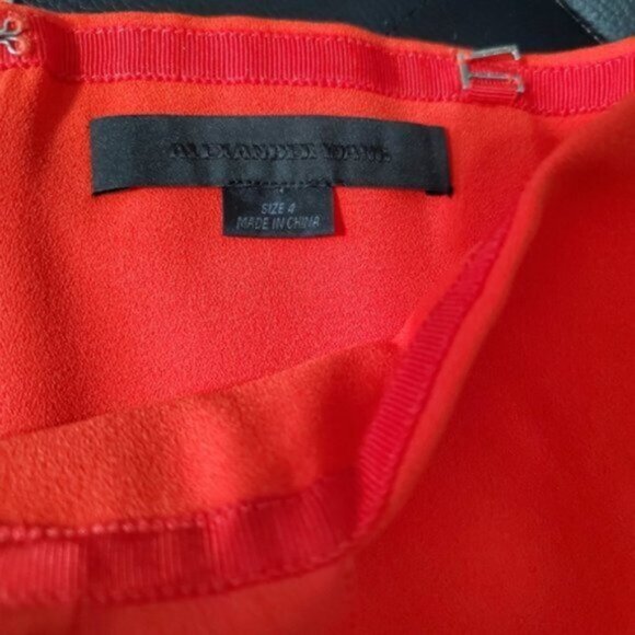 Alexander Wang Boat Neck Bra Strap Dress Sz 4 - Picture 13 of 15